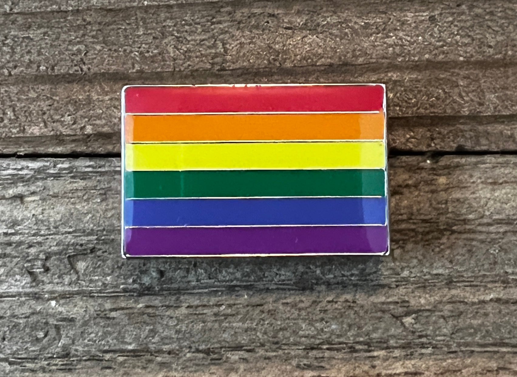 Rainbow Flag Magnetic Pin 1