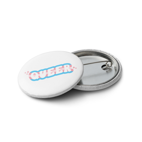 Queer x Transgender Set of 5 pinback buttons