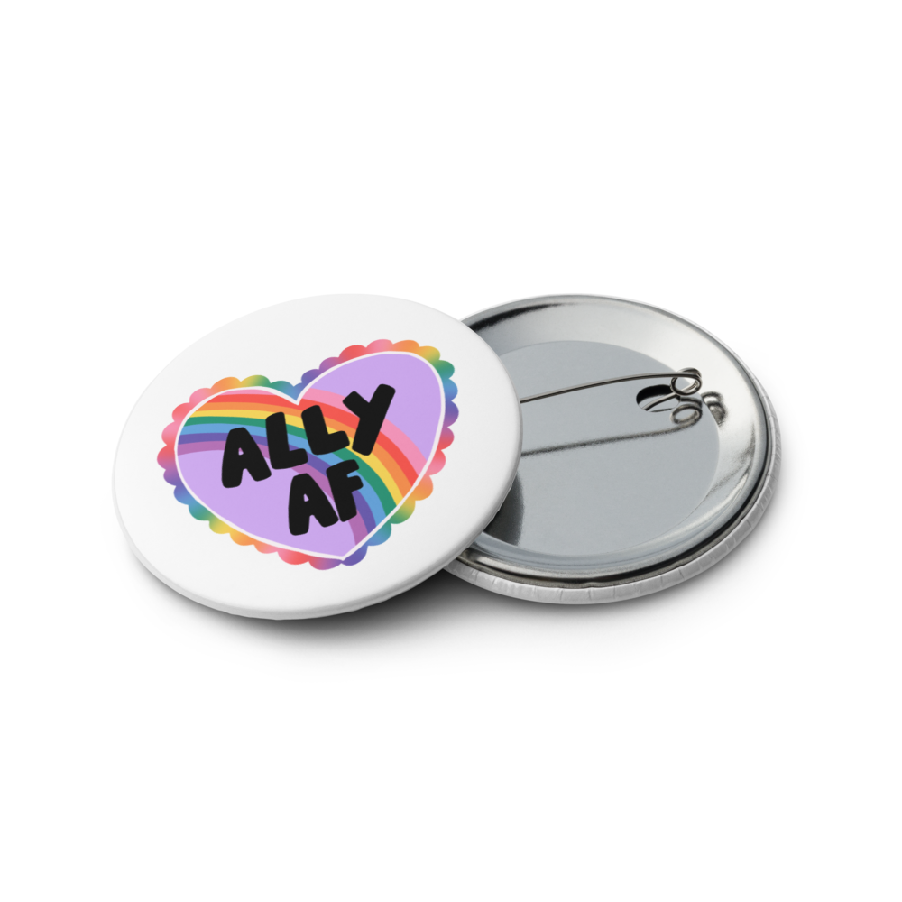 Ally Pack Set of 5 pinback buttons