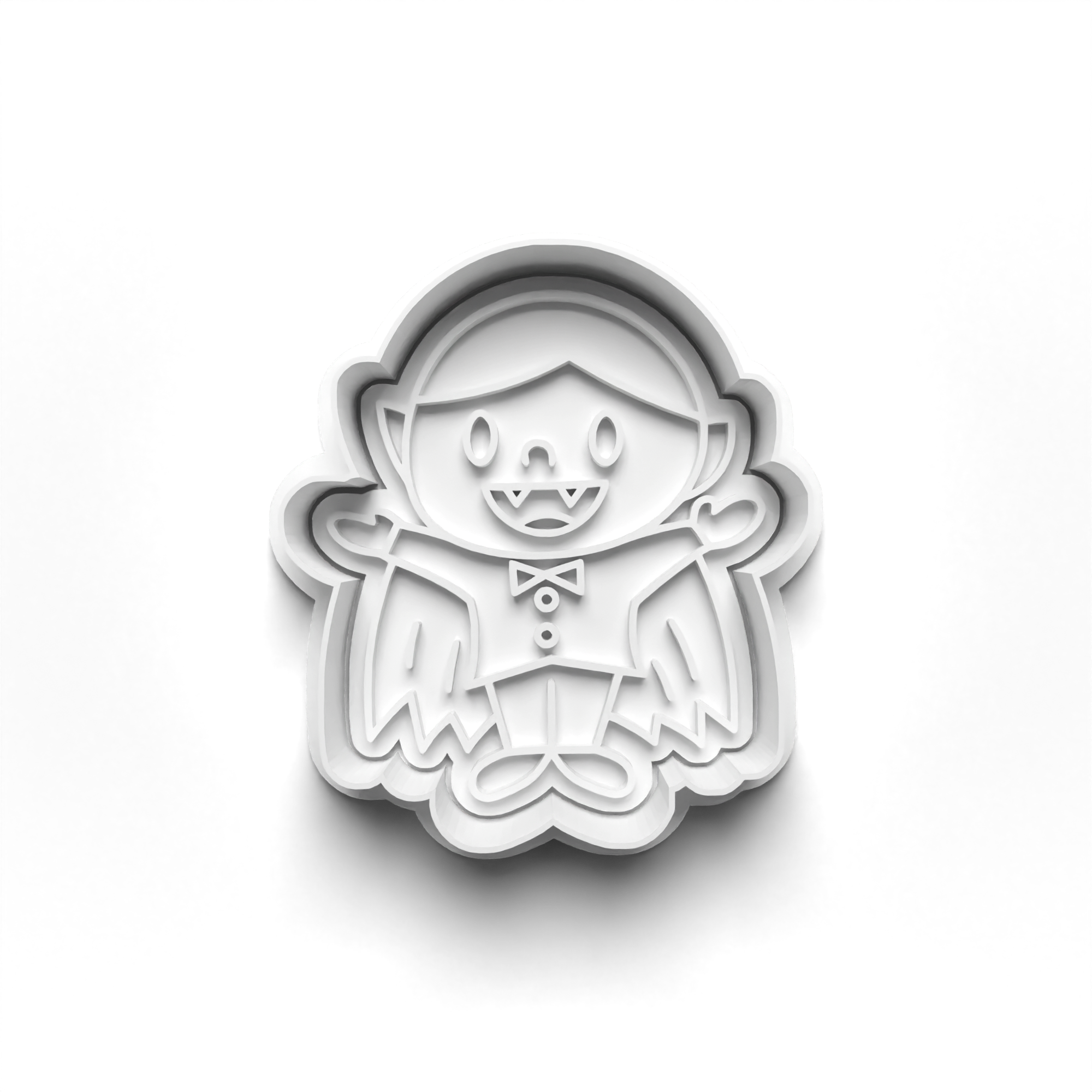 Halloween Monsters Cookie Cutters Set + Stamps for Baking, Cookies, Crafts  0060