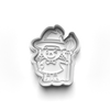 Halloween Monsters Cookie Cutters Set + Stamps for Baking, Cookies, Crafts  0060