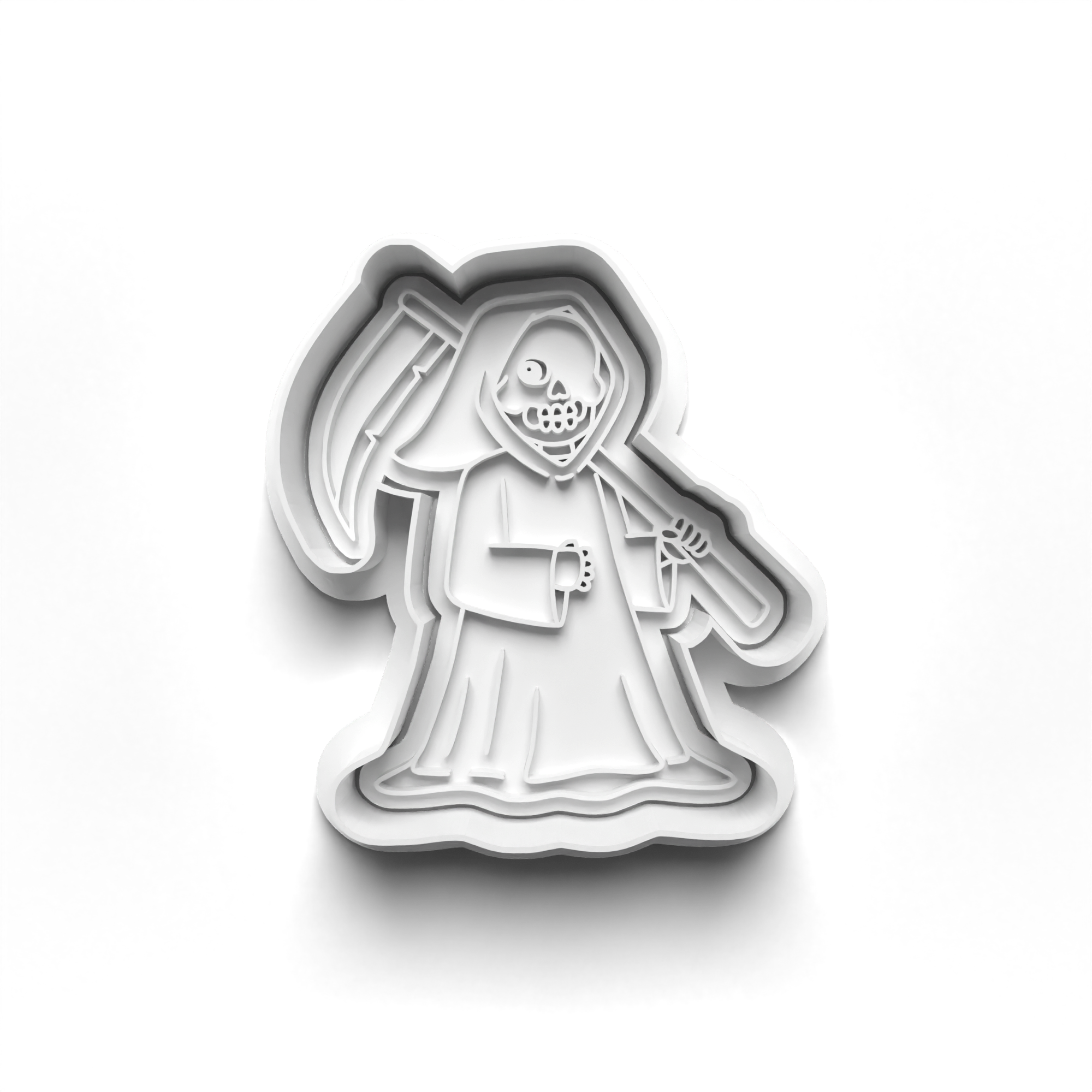 Halloween Monsters Cookie Cutters Set + Stamps for Baking, Cookies, Crafts 0061