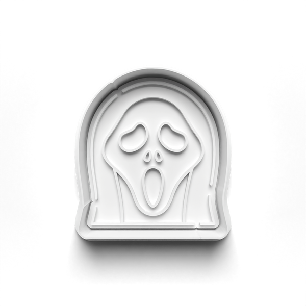 Halloween Monster Ghosts Cookie Cutters Set + Stamps for Baking, Cookies, Crafts 0062