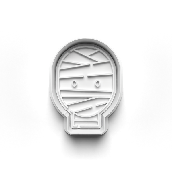 Halloween Monster Ghosts Cookie Cutters Set + Stamps for Baking, Cookies, Crafts 0062