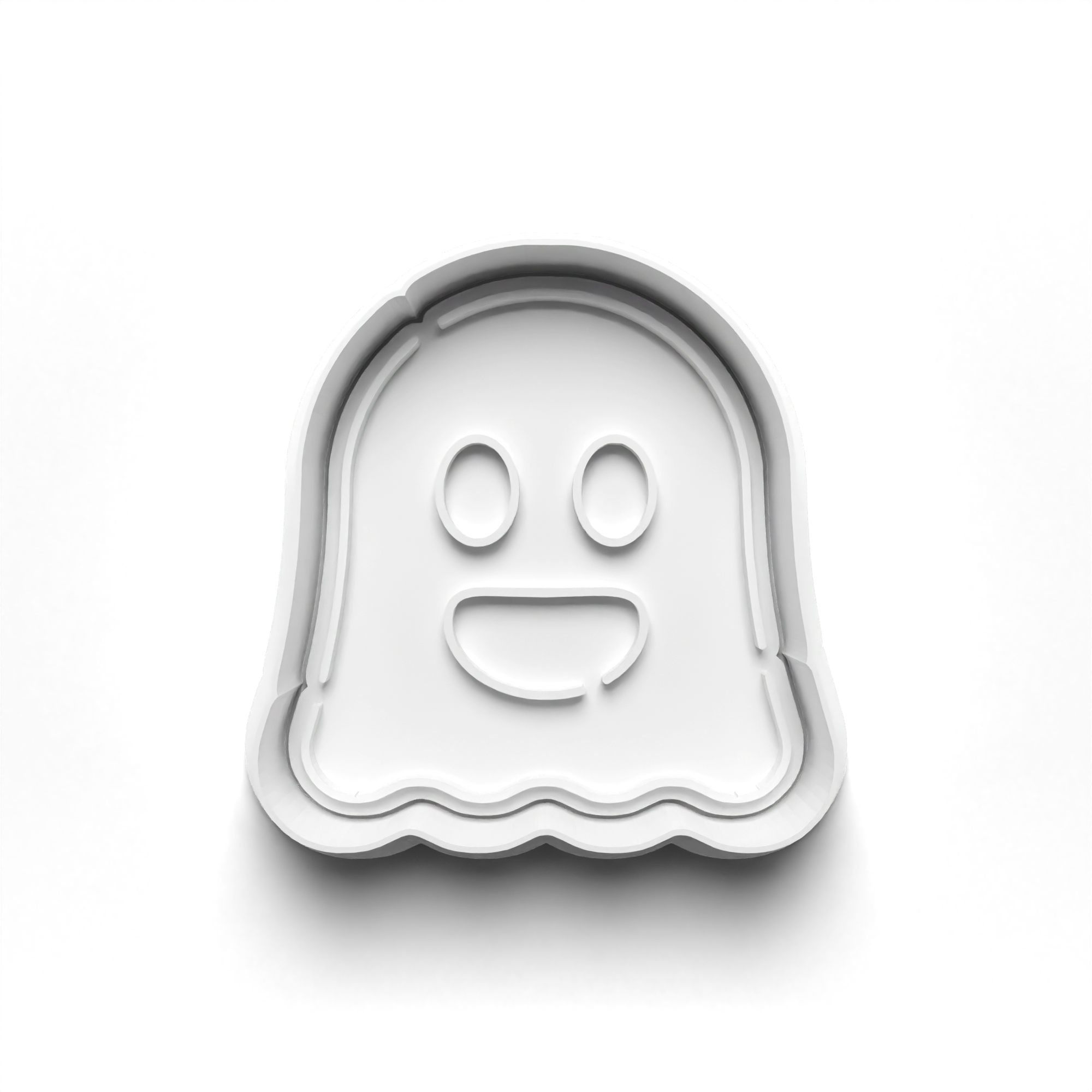 Halloween Monster Ghosts Cookie Cutters Set + Stamps for Baking, Cookies, Crafts 0062