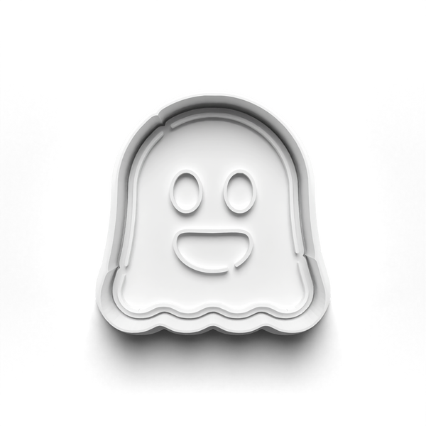 Halloween Monster Ghosts Cookie Cutters Set + Stamps for Baking, Cookies, Crafts 0062