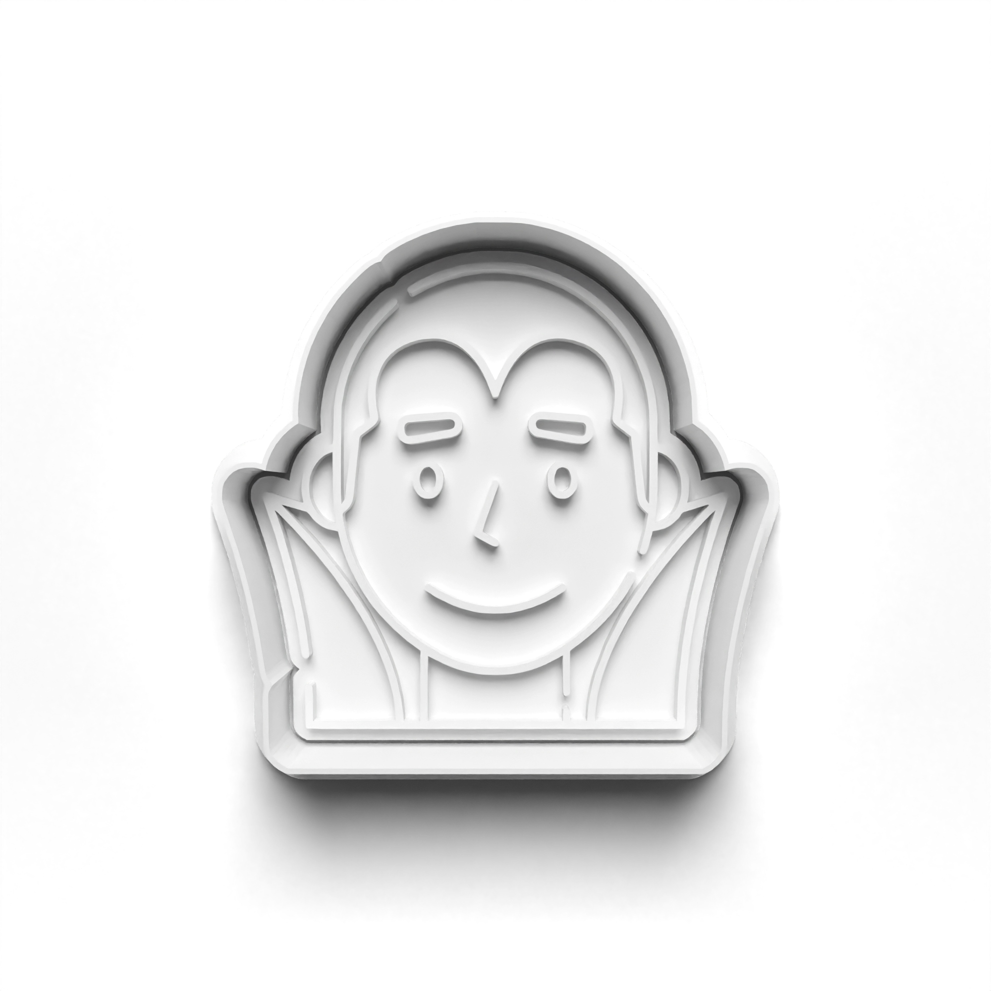 Halloween Monster Ghosts Cookie Cutters Set + Stamps for Baking, Cookies, Crafts 0062