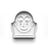 Halloween Monster Ghosts Cookie Cutters Set + Stamps for Baking, Cookies, Crafts 0062