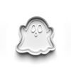 Halloween Ghosts Cookie Cutters Set + Stamps for Baking, Cookies, Crafts 0063