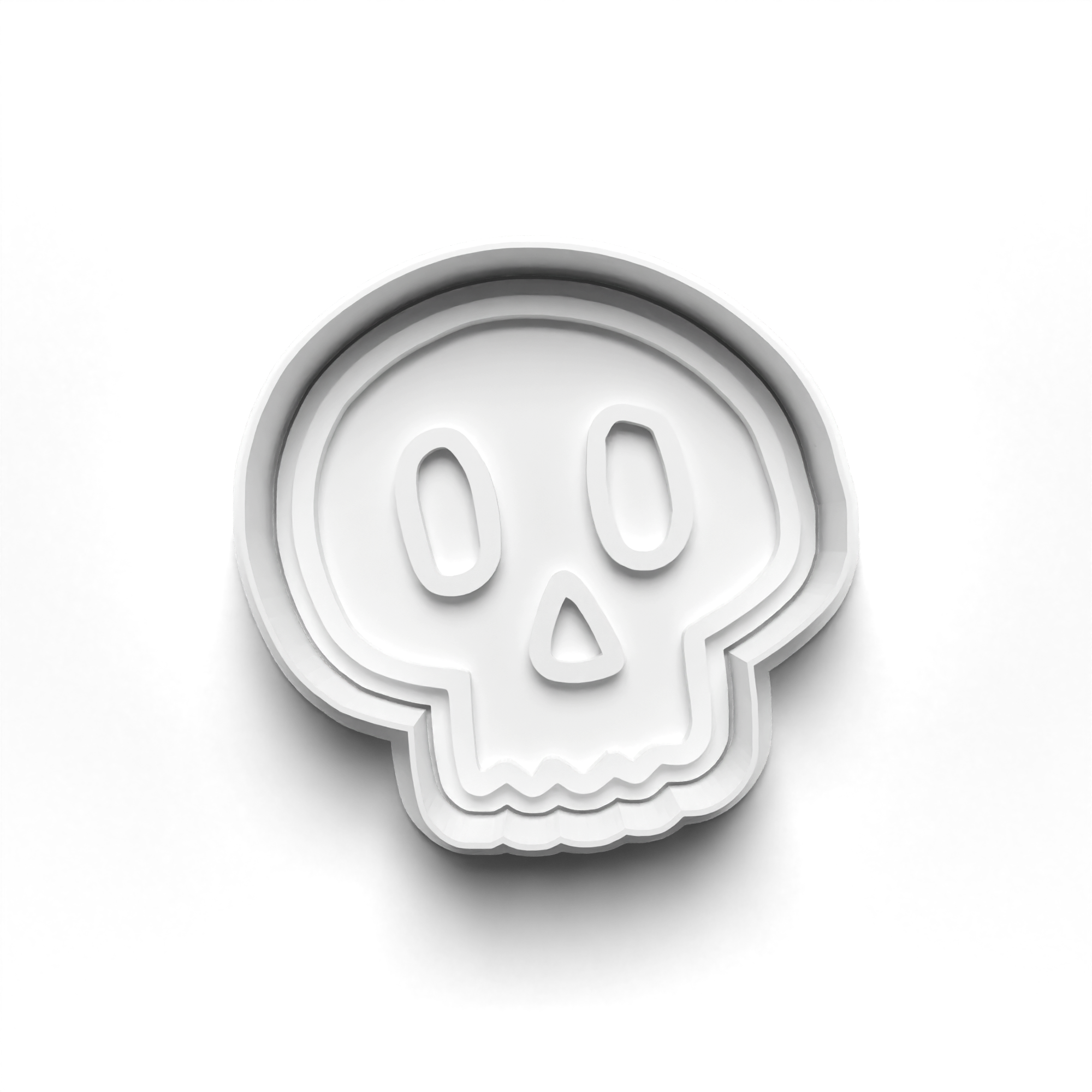 Halloween Ghosts Cookie Cutters Set + Stamps for Baking, Cookies, Crafts 0063