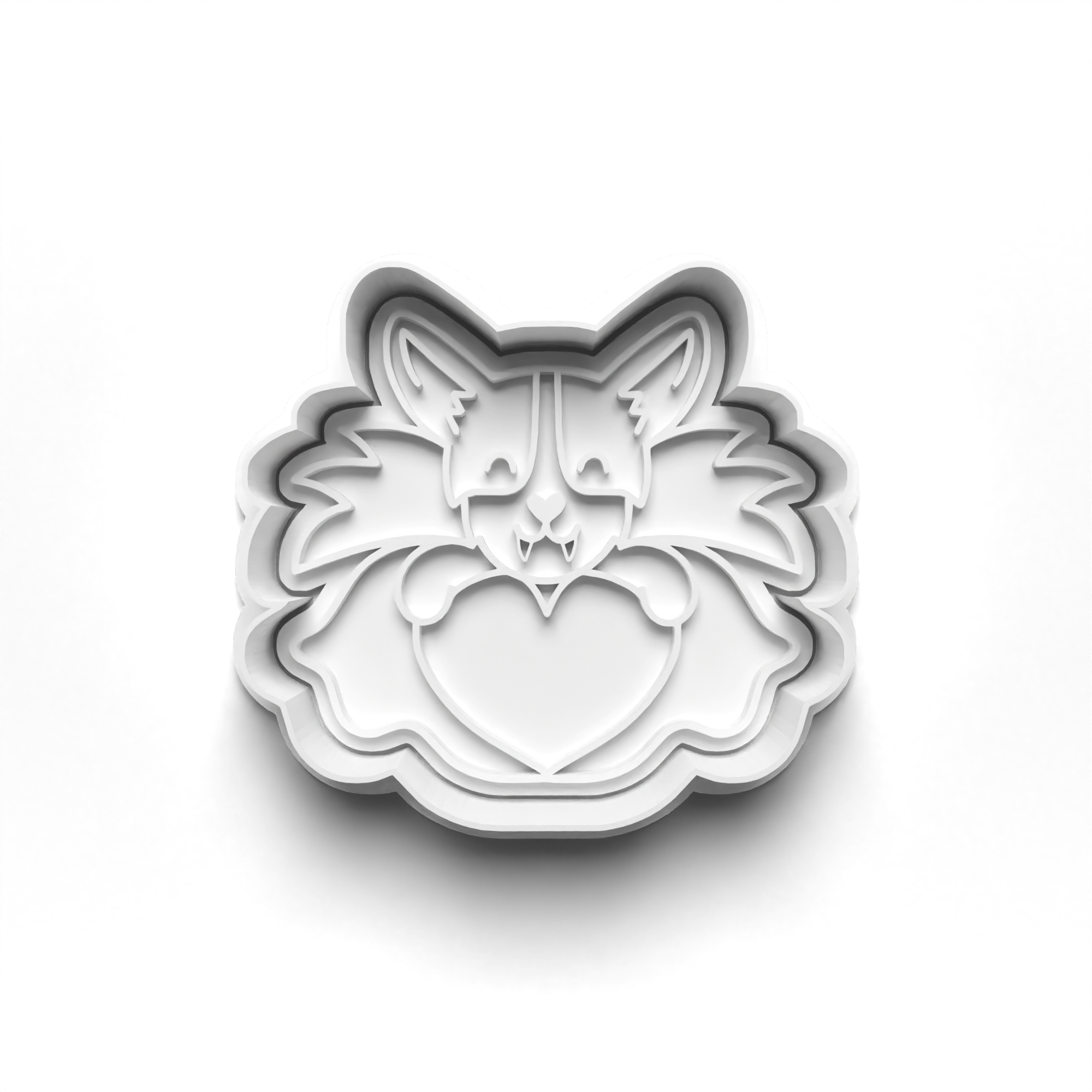 Halloween Corgi Cookie Cutters Set + Stamps for Baking, Cookies, Crafts 0065