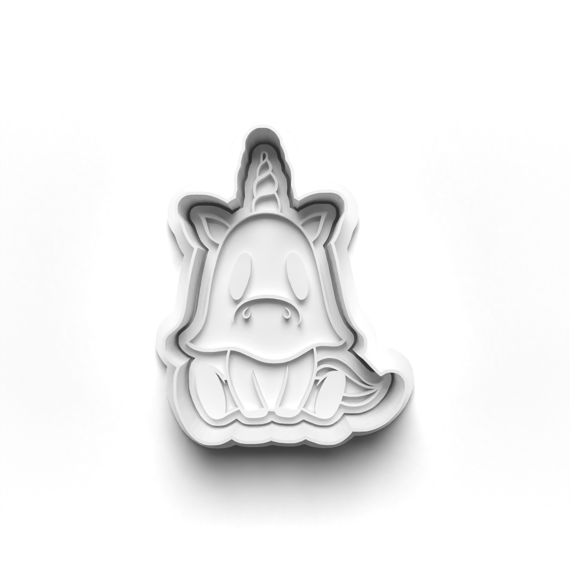Halloween Animal Ghosts Cookie Cutters Set + Stamps for Baking, Cookies, Crafts 0067