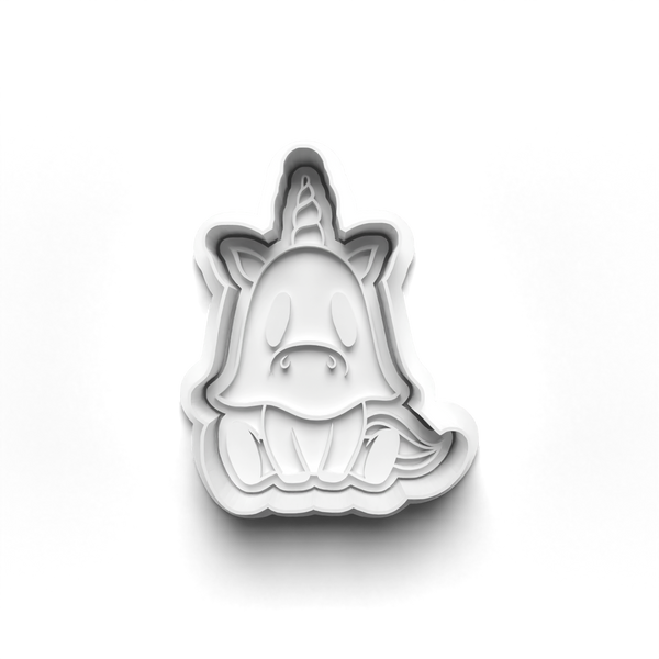 Halloween Animal Ghosts Cookie Cutters Set + Stamps for Baking, Cookies, Crafts 0067
