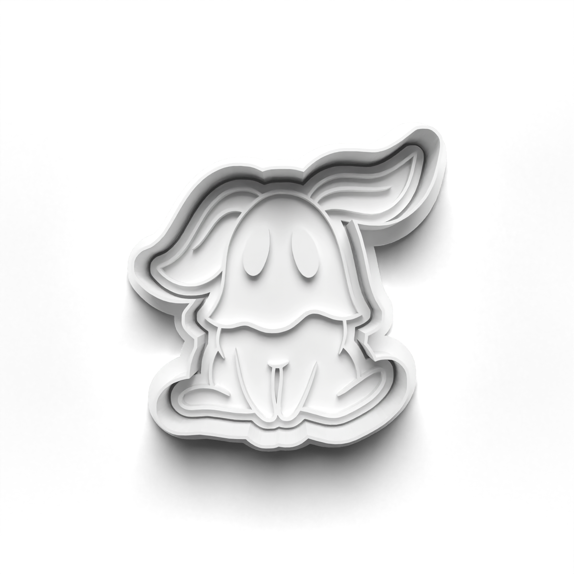 Halloween Animal Ghosts Cookie Cutters Set + Stamps for Baking, Cookies, Crafts 0067