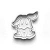 Halloween Animal Ghosts Cookie Cutters Set + Stamps for Baking, Cookies, Crafts 0067