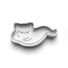 Halloween Ghost Cats Cookie Cutters Set + Stamps for Baking, Cookies, Crafts 0068