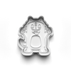 Monsters Set 2 Cookie Cutters Set + Stamps for Baking, Cookies, Crafts 0071