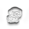 Halloween Pug Cookie Cutters Set + Stamps for Baking, Cookies, Crafts 0072