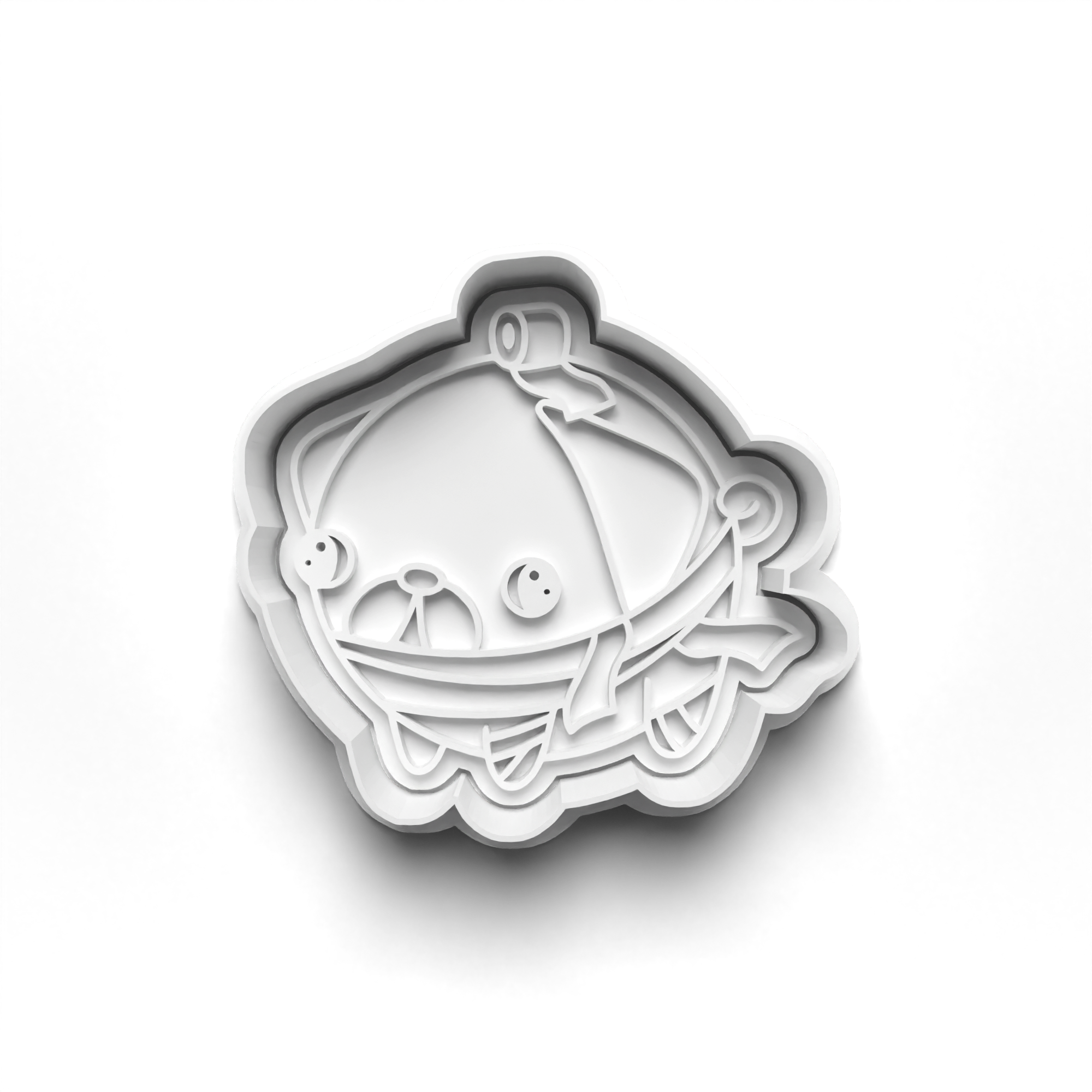 Halloween Pug Cookie Cutters Set + Stamps for Baking, Cookies, Crafts 0072