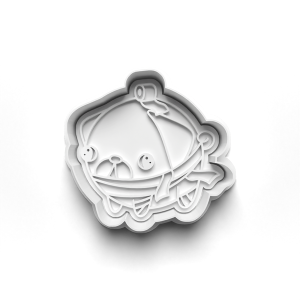 Halloween Pug Cookie Cutters Set + Stamps for Baking, Cookies, Crafts 0072
