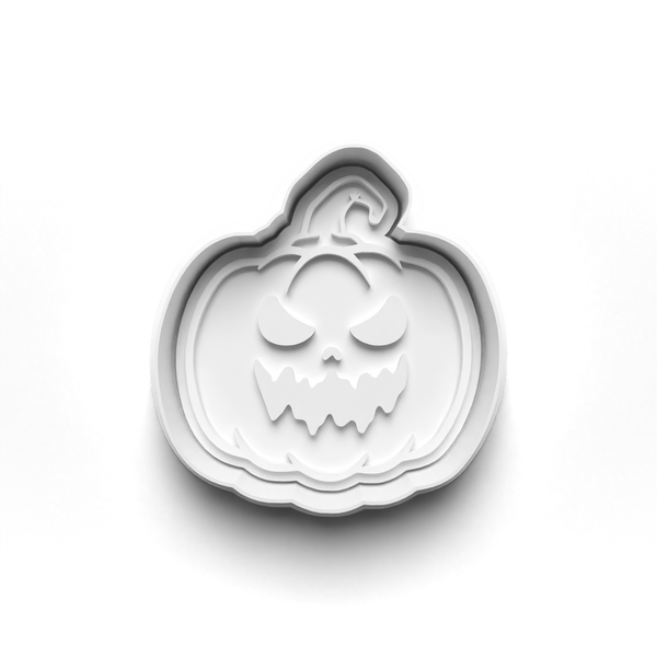 Halloween Pumpkin Cookie Cutters Set + Stamps for Baking, Cookies, Crafts 0073