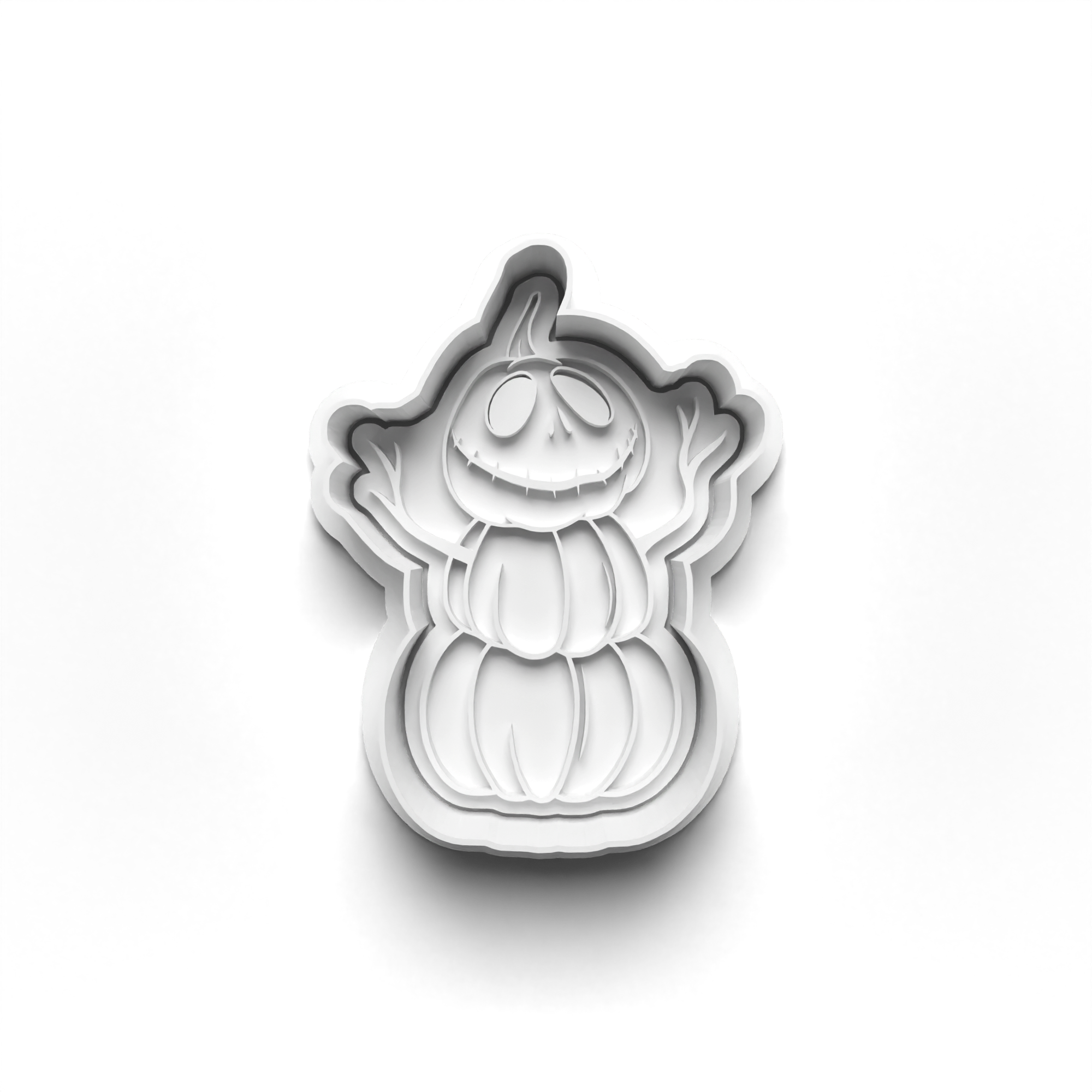 Halloween Tall Pumpkins Cookie Cutters Set + Stamps for Baking, Cookies, Crafts 0074