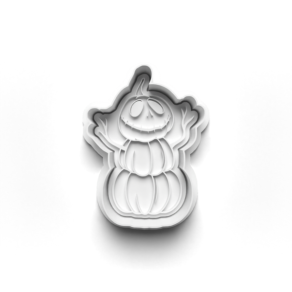 Halloween Tall Pumpkins Cookie Cutters Set + Stamps for Baking, Cookies, Crafts 0074