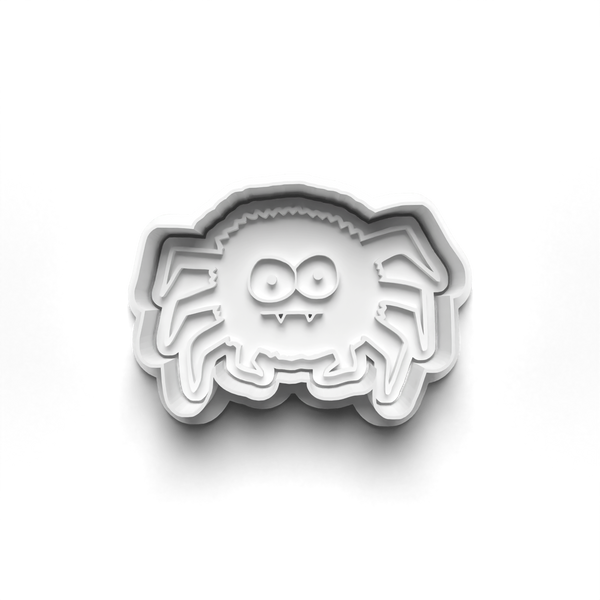 Halloween Spiders Cookie Cutters Set + Stamps for Baking, Cookies, Crafts 0075