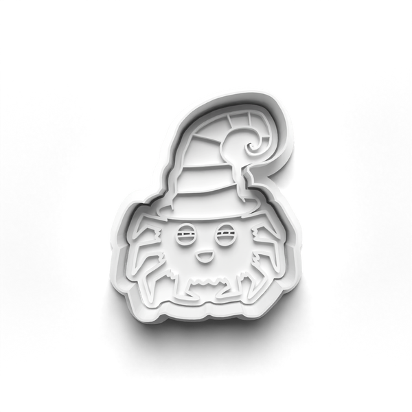 Halloween Spiders Cookie Cutters Set + Stamps for Baking, Cookies, Crafts 0075