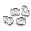 Halloween Spiders Cookie Cutters Set + Stamps for Baking, Cookies, Crafts 0075