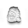 Halloween Unicorns Cookie Cutters Set + Stamps for Baking, Cookies, Crafts 0077