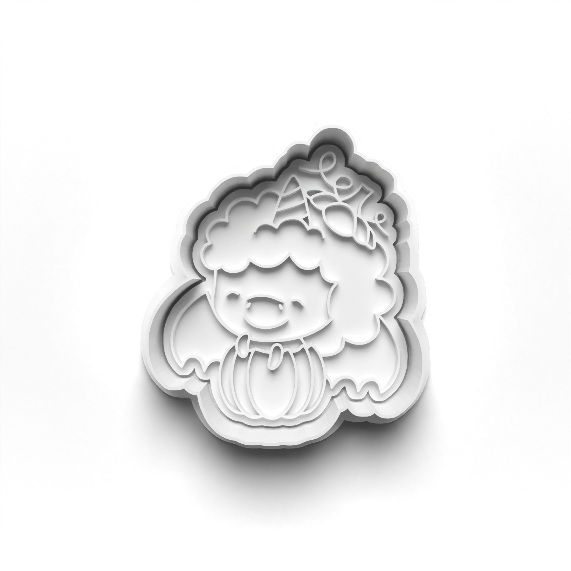 Halloween Unicorns Cookie Cutters Set + Stamps for Baking, Cookies, Crafts 0077