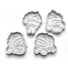 Halloween Unicorns Cookie Cutters Set + Stamps for Baking, Cookies, Crafts 0077