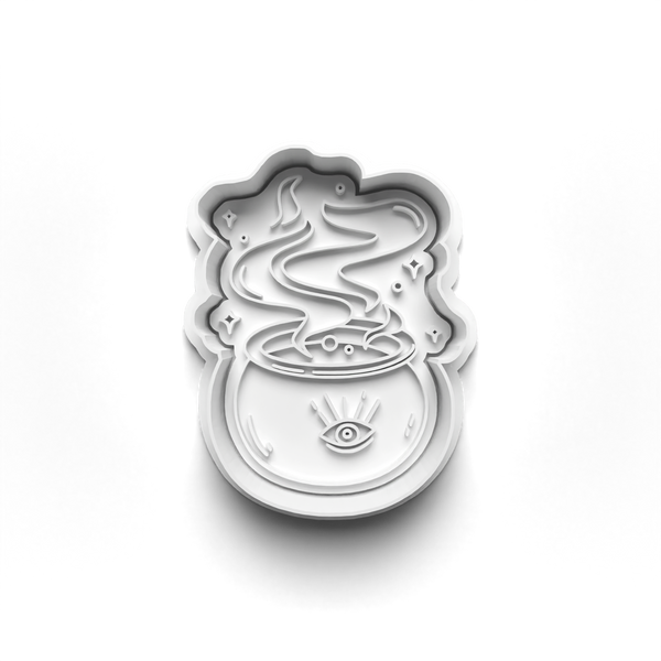 Witchy Vibes Cookie Cutters Set + Stamps for Baking, Cookies, Crafts 0079