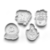 Witchy Vibes Cookie Cutters Set + Stamps for Baking, Cookies, Crafts 0079