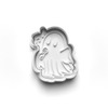 Halloween Ghosts Cookie Cutters Set + Stamps for Baking, Cookies, Crafts 0444