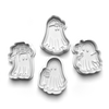 Halloween Ghosts Cookie Cutters Set + Stamps for Baking, Cookies, Crafts 0444