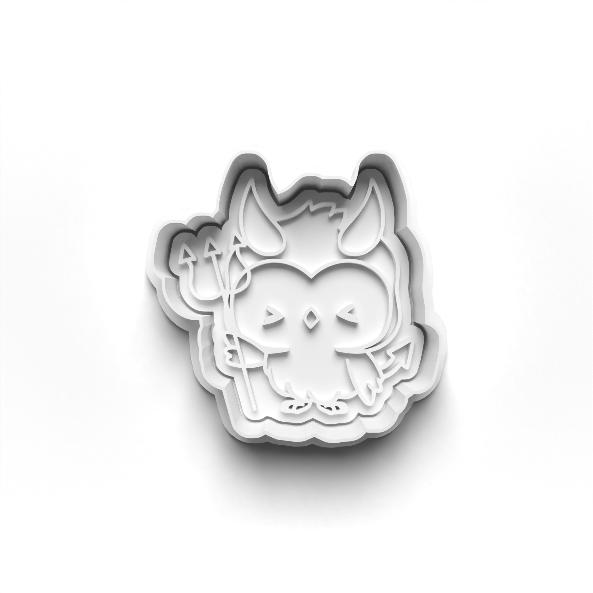 Halloween Owls Cookie Cutters Set + Stamps for Baking, Cookies, Crafts 0448