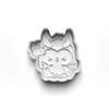 Halloween Owls Cookie Cutters Set + Stamps for Baking, Cookies, Crafts 0448