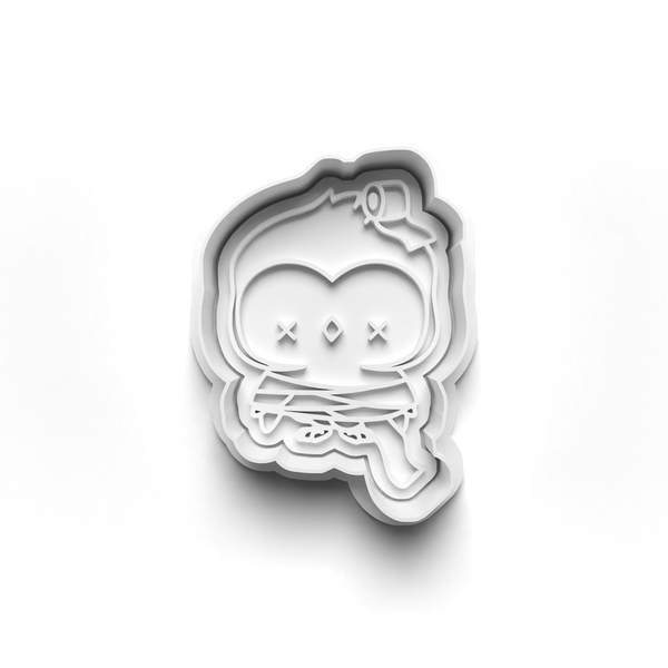 Halloween Owls Cookie Cutters Set + Stamps for Baking, Cookies, Crafts 0448
