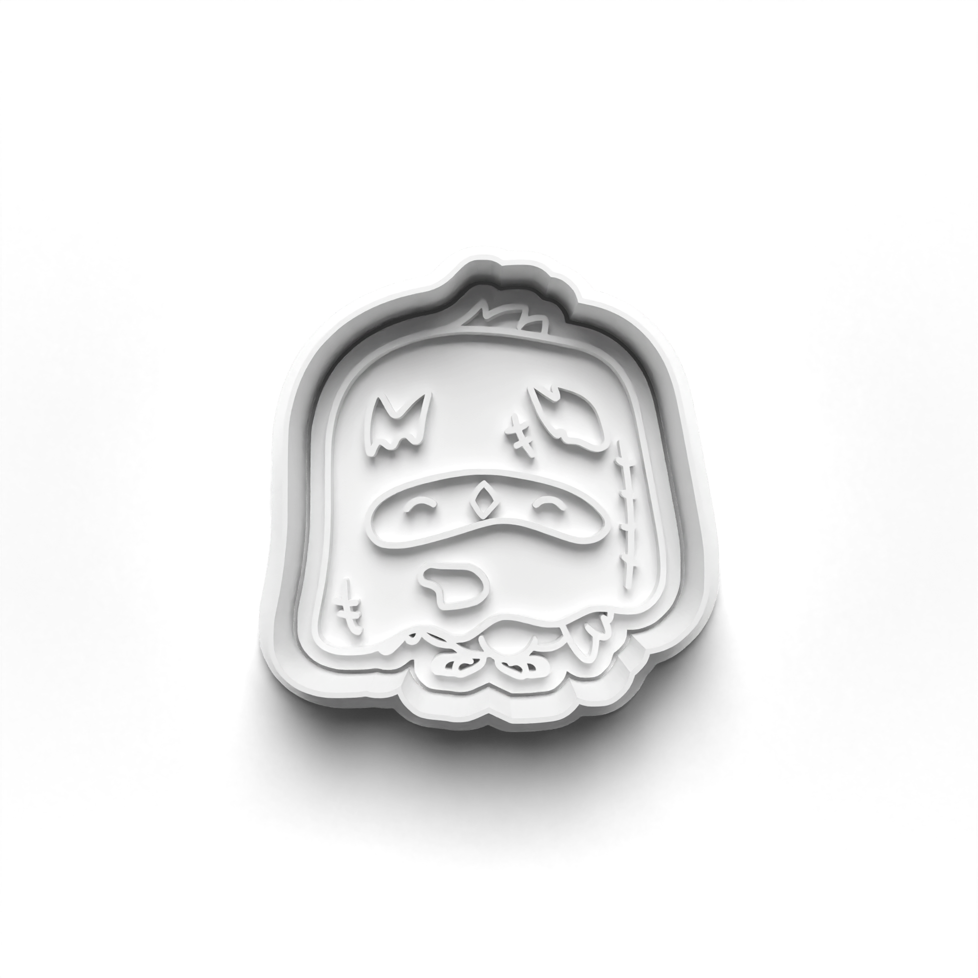 Halloween Owls Cookie Cutters Set + Stamps for Baking, Cookies, Crafts 0448
