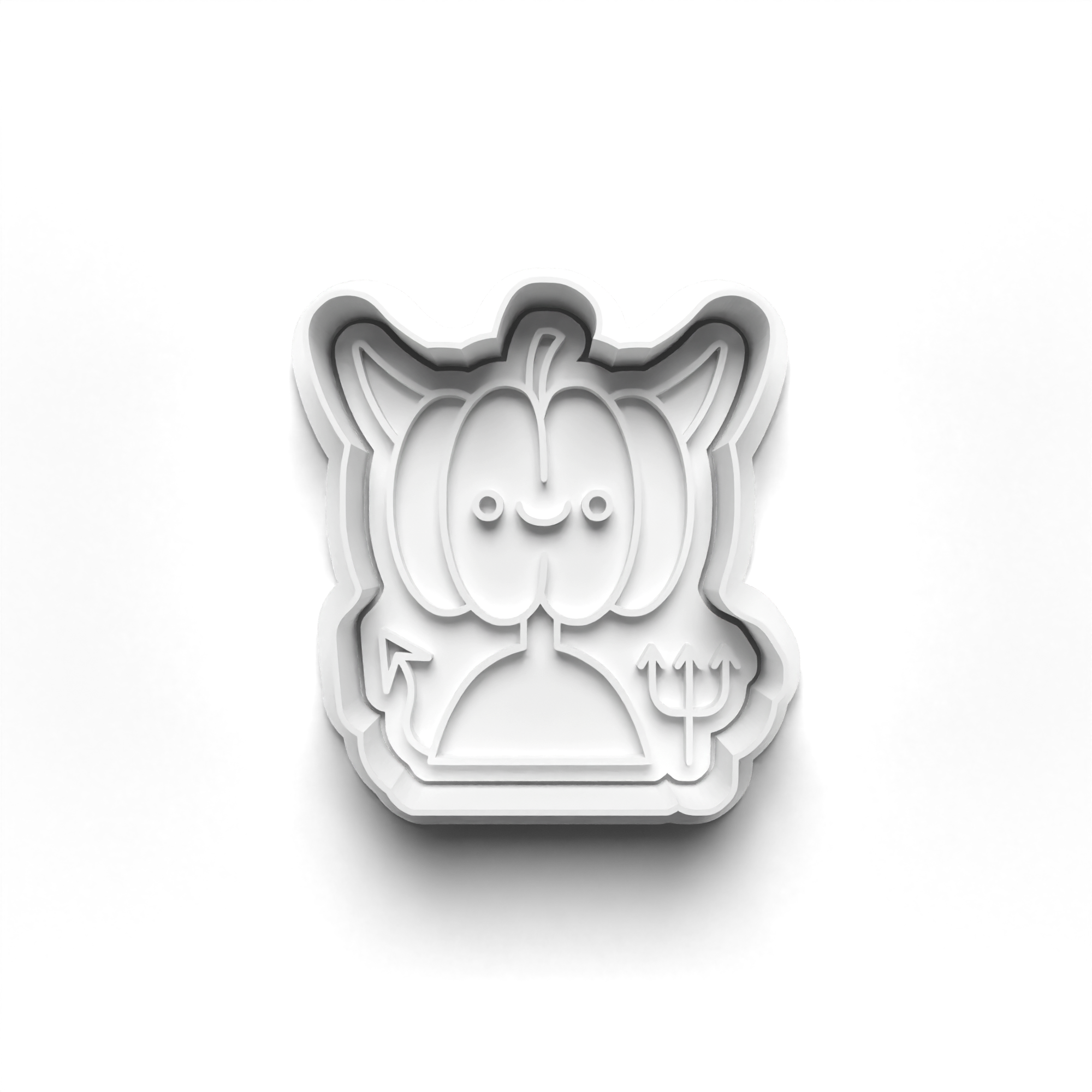 Halloween Pumpkin Heads Cookie Cutters Set + Stamps for Baking, Cookies, Crafts 0450
