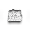Halloween Writing Cookie Cutters Set + Stamps for Baking, Cookies, Crafts 0452