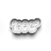 Halloween Writing Cookie Cutters Set + Stamps for Baking, Cookies, Crafts 0452
