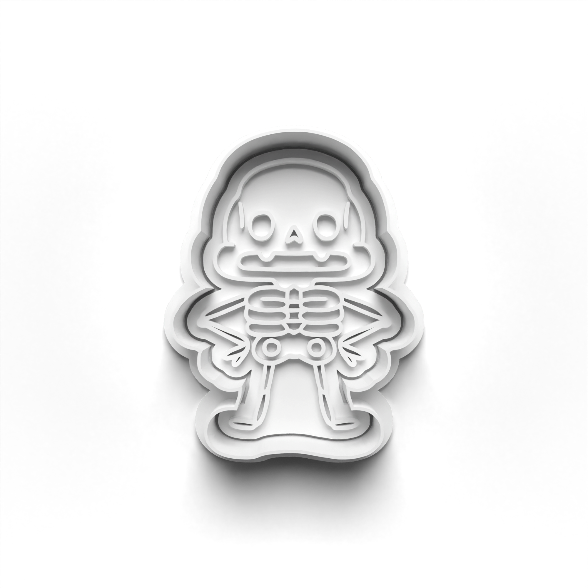 Halloween Cookie Cutters Set + Stamps for Baking, Cookies, Crafts 0453
