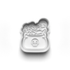 Halloween Cookie Cutters Set + Stamps for Baking, Cookies, Crafts 0453