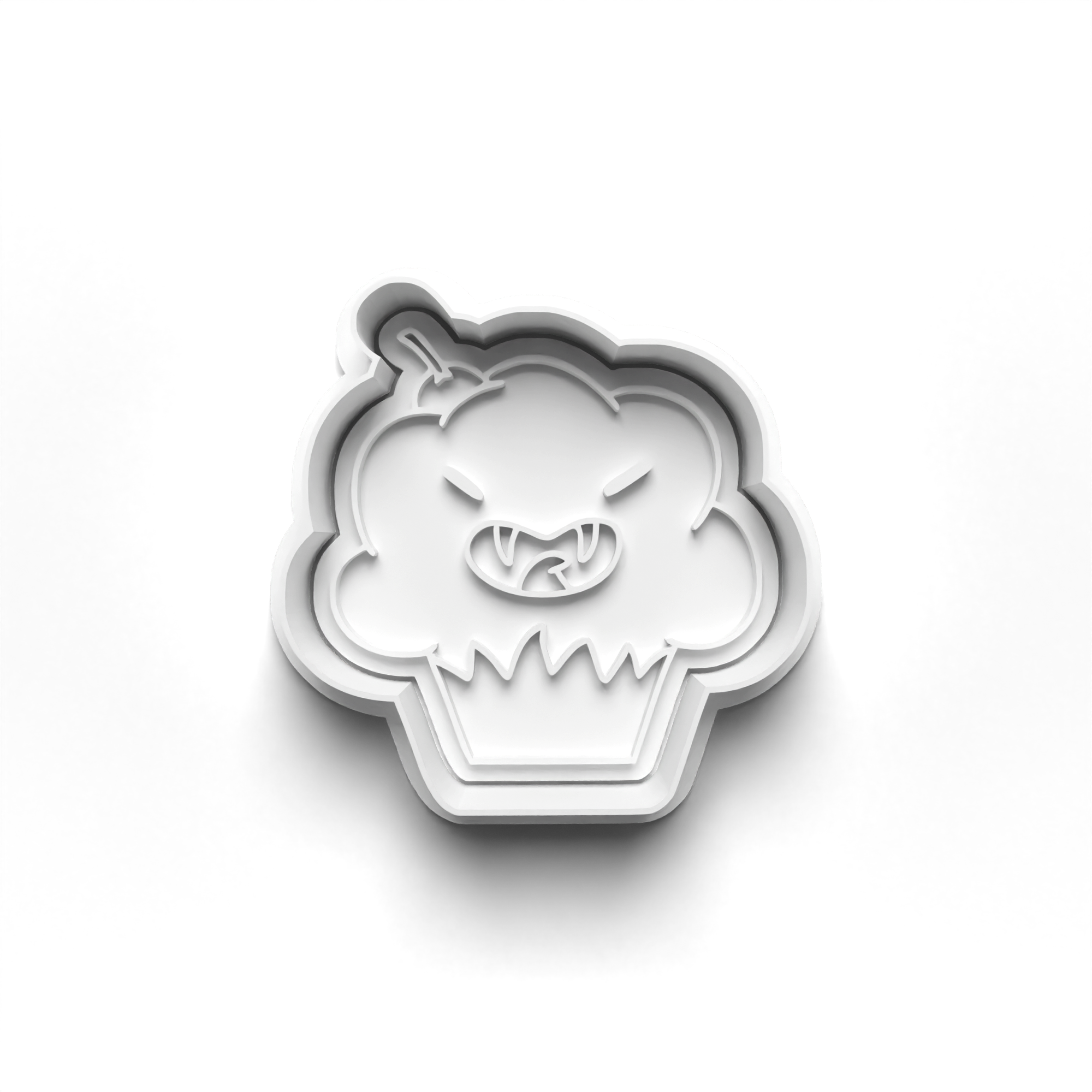 Halloween Cookie Cutters Set + Stamps for Baking, Cookies, Crafts 0453