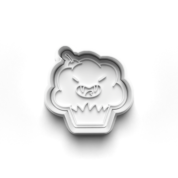 Halloween Cookie Cutters Set + Stamps for Baking, Cookies, Crafts 0453