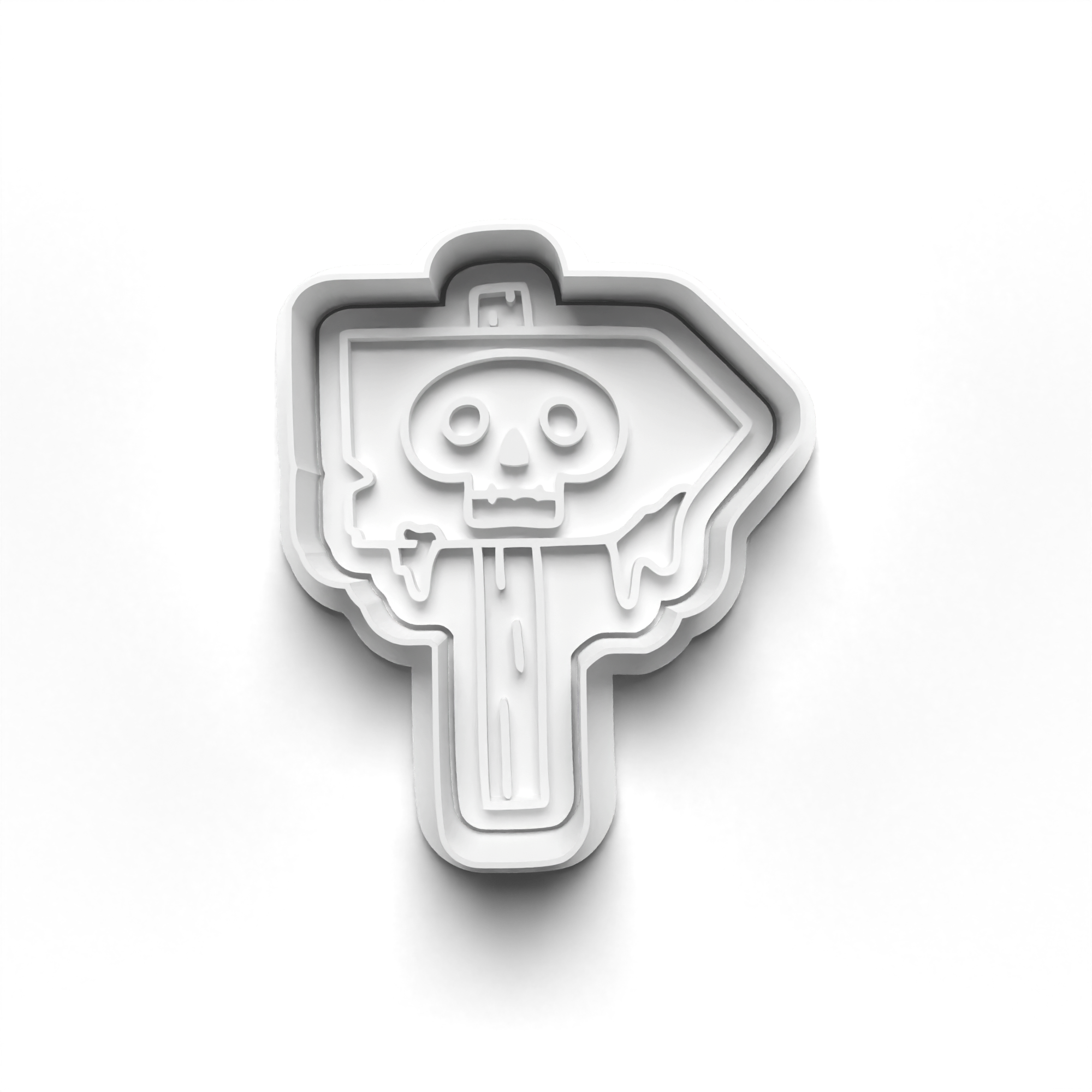 Halloween Cookie Cutters Set + Stamps for Baking, Cookies, Crafts 0453