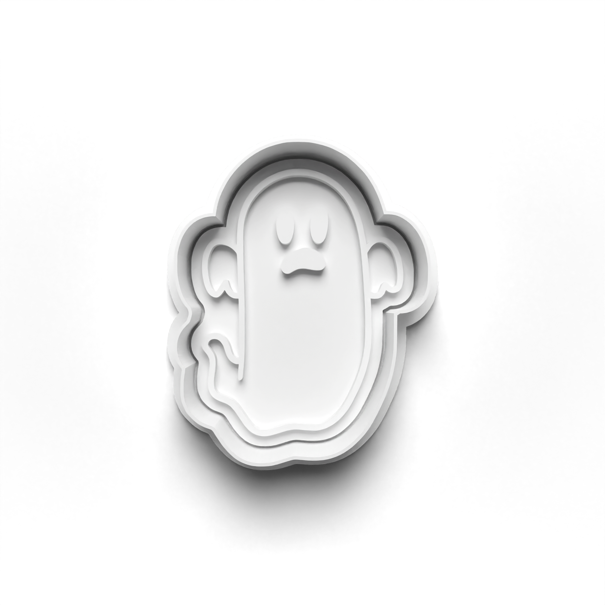Halloween Monsters and Ghosts Cookie Cutters Set + Stamps for Baking, Cookies, Crafts 0454